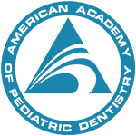 A logo of the American Academy of Pediatric Dentistry